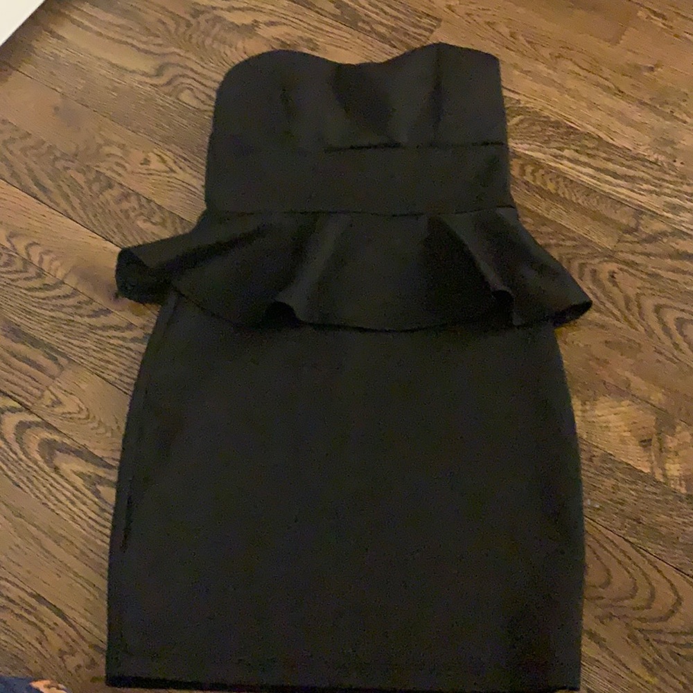 black dress